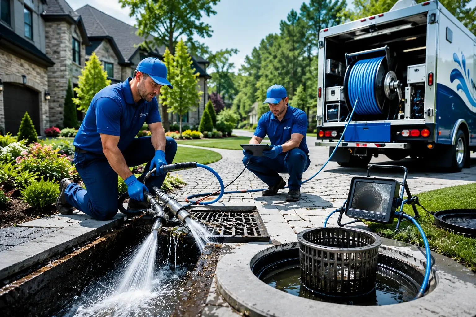 Local outdoor drain cleaning professionals in Greenville, PA